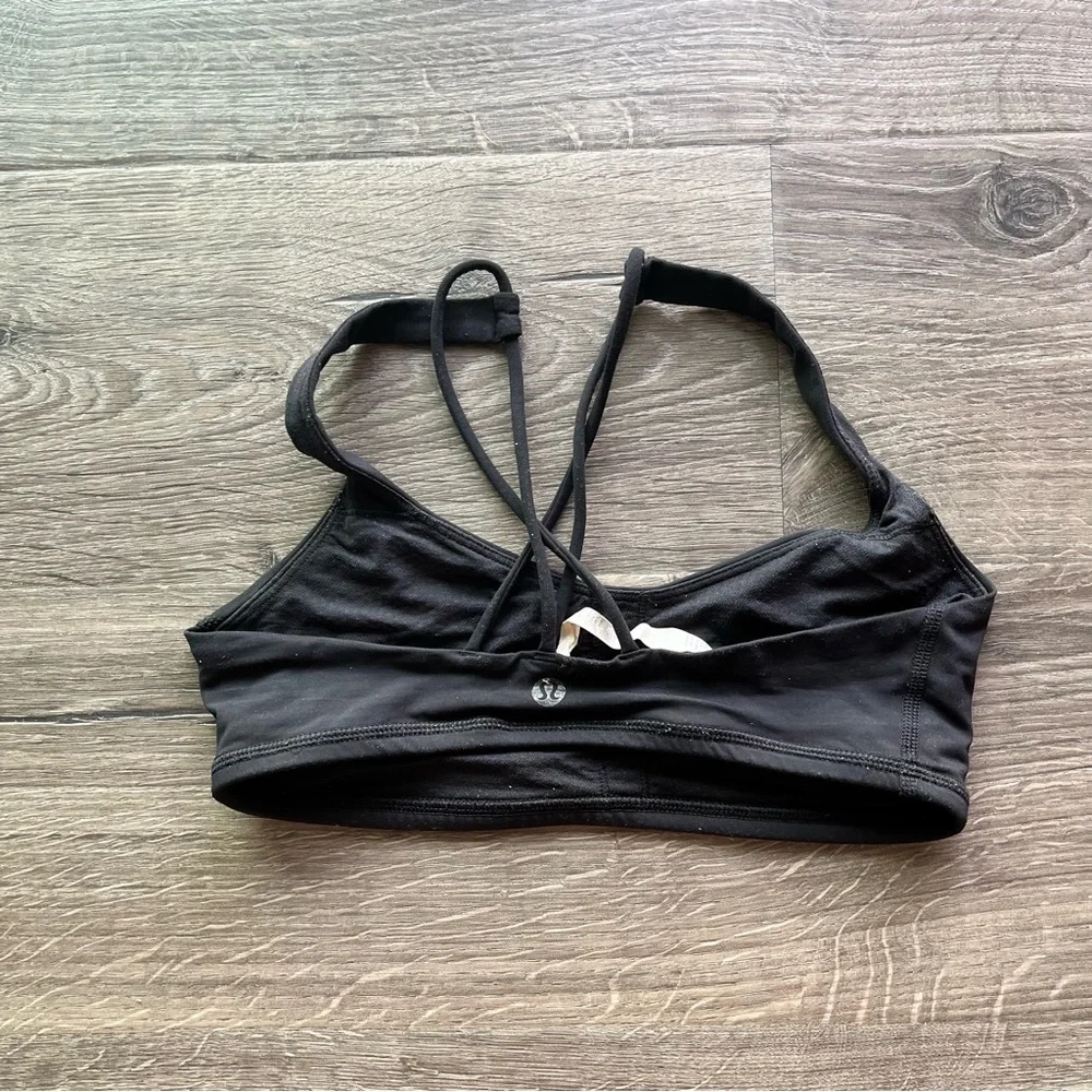 Lululemon Black Sports Bra